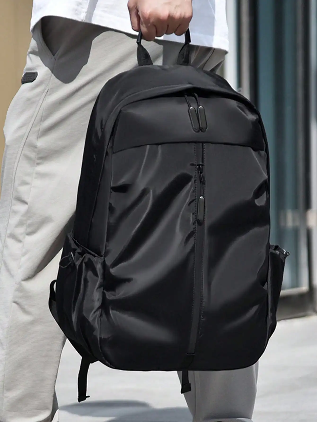 Books - Unisex-Nylonrucksack im koreanischen Stil mit großem