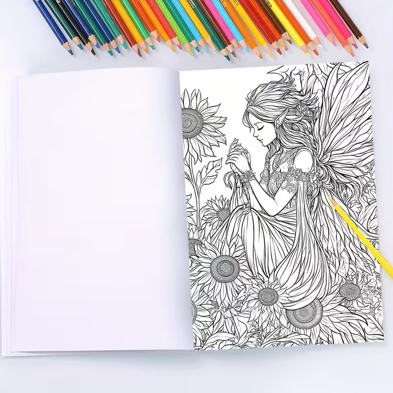 Mondhexen-Malbuch, magische He – Adult Coloring Book Stress Relief Bewertung und Preis