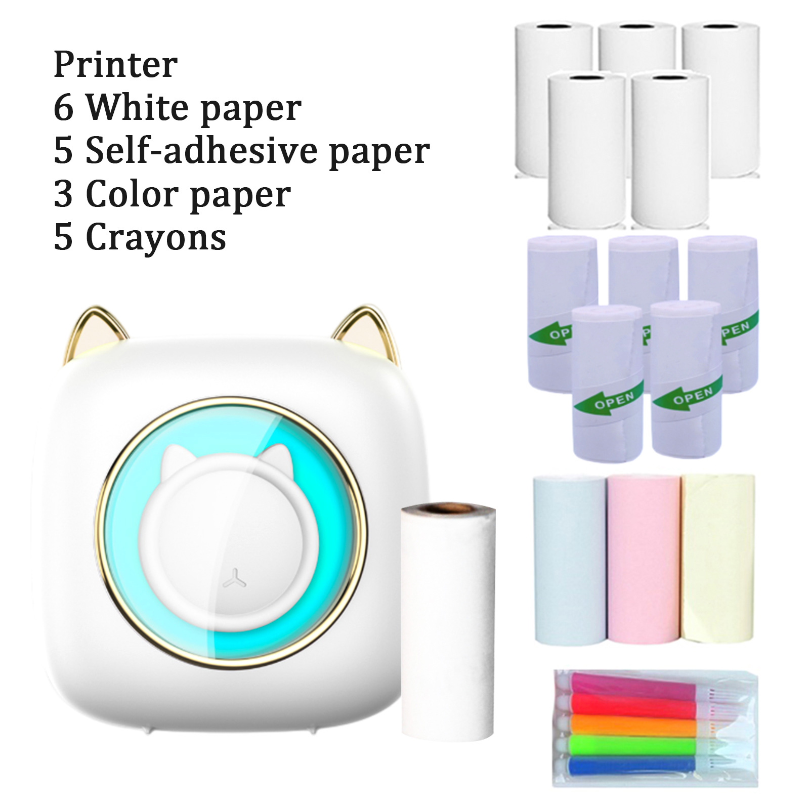 【Neu】C23 Tragbarer Thermodruck – Mini Pocket Thermal Printer Paper Roll Bewertung und Preis