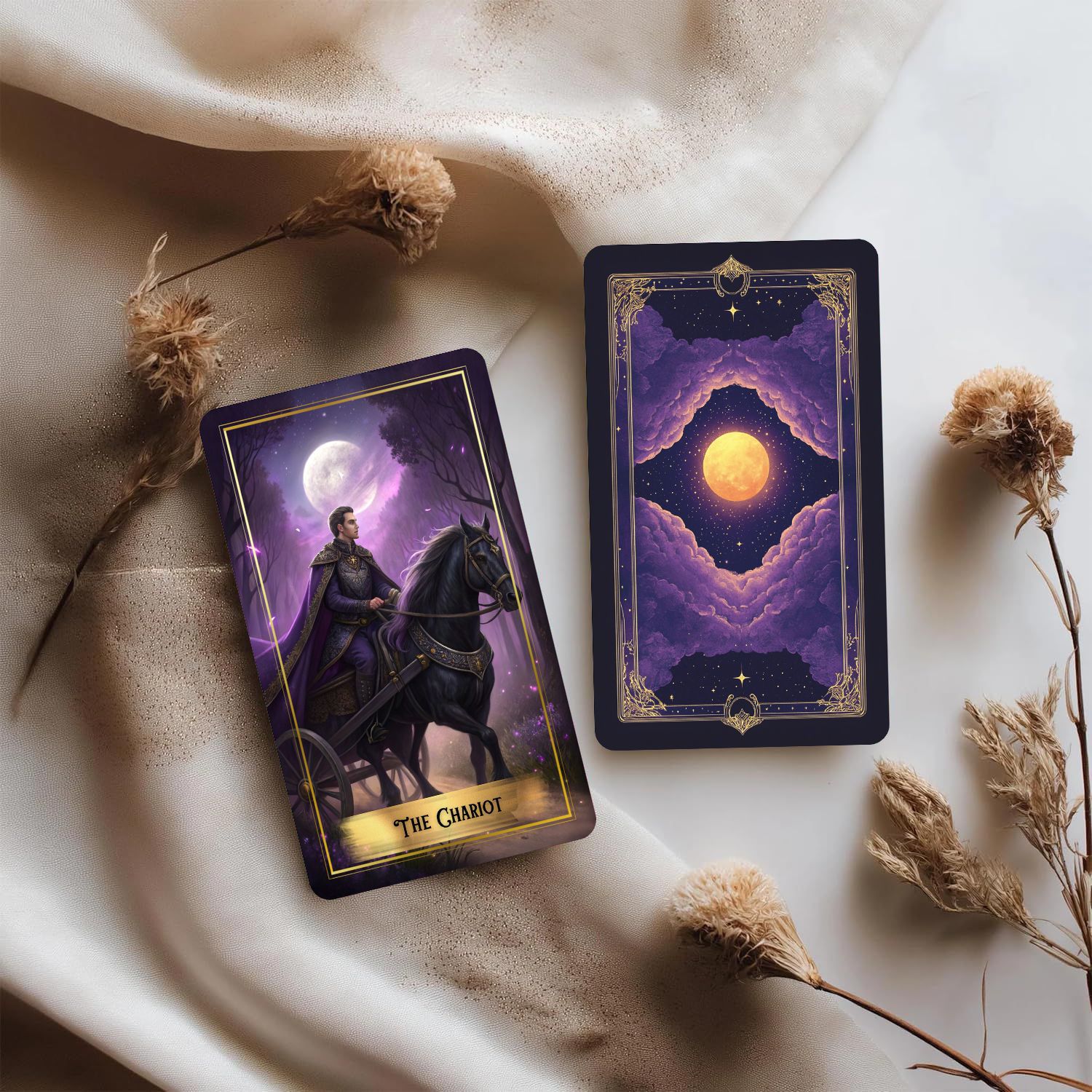 Purple Moon Tarot-Kartenset mi – Tarot Deck With Guidebook Bewertung und Preis